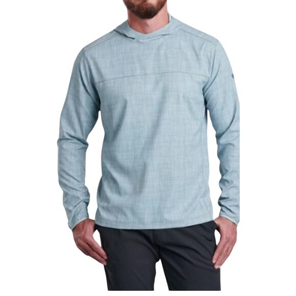 Kuhl Other - KUHL Persuadr Anorak Hoodie, Aqua Haze, Men's Size Small